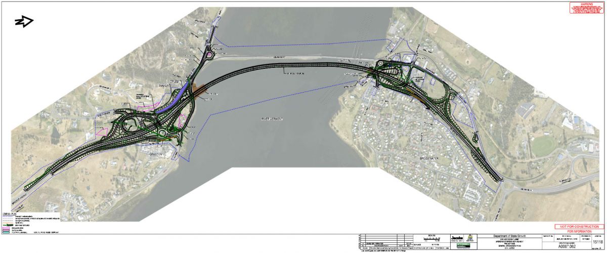 Bridgewater Bridge design plans
